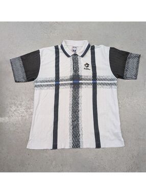 Vintage 90s Lotto For Boris Becker Tennis Polo Shirt